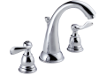 Delta B3596LF Windemere Two Handle Widespread Bathroom Faucet - Chrome