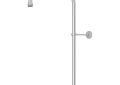 ROHL U.5381APC 63" X 15" Rigid Riser Shower Outlet - Polished Chrome