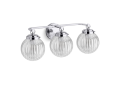Kohler® 32254-SC03-CPL Sconce, (3) Lamps A19 Lamp, 120 V AC, Polished Chrome Housing