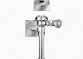 Sloan® Royal® 3450055 111 ESS Optima® Single-Flush Sensor Exposed Flushometer, Hardwired, 1.28 gpf Flush Rate, 1 in IPS Inlet, 1-1/2 in Spud, 15 to 80 psi Pressure, Polished Chrome, Domestic
