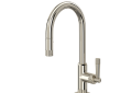 ROHL MB7930SLMPN-2 Graceline Pulldown Bar & Food Prep Faucet - Polished Nickel