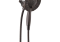 DELTA® 58499-RB In2ition® 2-in-1 Shower Head and Hand Shower Combo, 1.75 gpm Flow Rate, 60 to 82 in L Hose, Venetian Bronze, Import