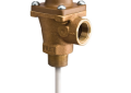 Watts LF40XL-8 0121421 3/4 inch Male Inlet x 3/4 inch Female Outlet 150 PSI Lead Free Bronze Body Temperature and Pressure Relief Valve