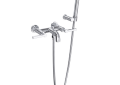 ROHL A2202LMAPC Lombardia Wall Mount Exposed Tub Set with Handshower - Polished Chrome