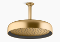 Kohler K-26291-G-2MB Statement(R) Round 12" Single-Function Rainhead, 1.75 GPM - Vibrant Brushed Moderne Brass