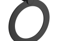 Rohl EC25WTHMB Eclissi Towel Holder - Matte Black