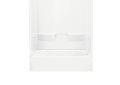 Sterling 71040120-0 60 inch x 29 inch x 75-3/4 inch Performa Series Tub and Shower with Right-Hand Drain - White