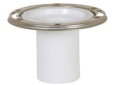Sioux Chief 888-PM 3 inch PVC Street Closet Flange with Adjustable Metal Ring