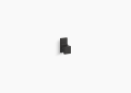 Kohler K-30377-BL Draft(R) Frame Robe Hook - Matte Black