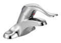 Moen® 8400 Centerset Bathroom Faucet, M-BITION™, Polished Chrome, 1 Handle, 1.2 gpm
