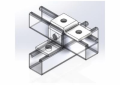 Empire 9058ZFZ Offset Z Support, 2 Holes, 3-1/2 in W