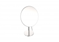 Kartners KCM-FS-RD-8-99 Free Standing Round 8" Mirror - Polished Chrome