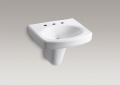 Kohler 2035-8-0 Wall-Mount Lavatory, 8" Centers
