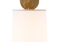 Visual Comfort BBL 2027BZ-L Barbara Barry French Cuff 1 Light 8 inch Soft Brass Decorative Wall Light