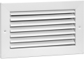 Hart and Cooley 94A-1212-W 12" x 12" Steel Return Air Grille - White