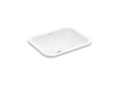 Kallista Under-mount Sink, Soft Rectangle with Overflow Perfect by Kallista P74233-WO-0