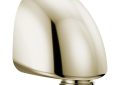 DELTA® 50560-PN-PR Universal Showering Components Hand Shower, 1/2 in FNPT x 1/2 in NPSM Male Hose End Style, Solid Brass, Import