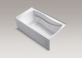 Kohler 1224-HR-0 5.5' Whirlpool with Integral Apron and Heater