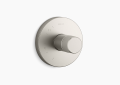 Kohler K-TS78015-8-BN Components(R) Rite-Temp(R) Shower Valve Trim with Oyl Handle - Vibrant Brushed Nickel