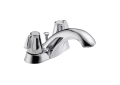Delta 2520LF-MPU Classic Two Handle Centerset Bathroom Faucet - Chrome