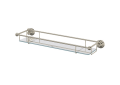 ROHL U.6953PN Edwardian Wall Mount Tempered Glass Vanity Shelf - Polished Nickel