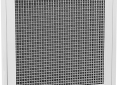 Hart and Cooley REF5-3014-W 30" x 14" Aluminum Eggcrate Return Air Filter Grille - White
