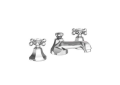 Newport Brass 1220-26 Widespread Lavatory Faucet - Polished Chrome