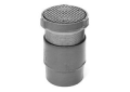Zurn® Z1400-4NH Z1400 Extra Heavy-Duty Level-Trol Adjustable Floor Cleanout, 5-1/8 in Cleanout, 4 in Outlet, 7500 to 10000 lb, Cast Iron