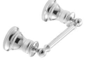 Moen® YB9808CH Pivoting Paper Holder, Weymouth™, 2.4 in H, Zinc, Polished Chrome, Import