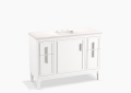 Kohler K-33546-ASB-0 Southerk(TM) 48" Bathroom Vanity Set - White