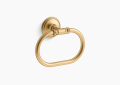 Kohler K-26501-2MB Eclectic Towel Ring - Vibrant Brushed  Moderne Brass