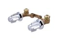 Central Brass 0455 Wash Machine Filler, 8 in Center, PVD Polished Chrome