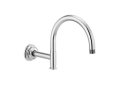 Brizo® RP100326PC Invari™ Arc Shower Arm and Flange, 12-1/8 in L, Solid Brass Arm, 1/2 in NPT, Import