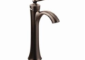 Moen® 4507ORB Bathroom Faucet, Wynford™, 1.5 gpm Flow Rate, 9 in H Spout, 1 Handle, Pop-Up Drain, 1 Faucet Hole, Oil Rubbed Bronze, Function: Traditional