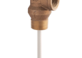 Watts LF100XL-8 0556001 3/4 inch Male Inlet x 3/4 inch Female Outlet 150 PSI Lead Free Copper Alloy Body Temperature and Pressure Relief Valve