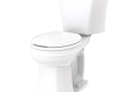Gerber® GAV31852 Toilet Bowls, Avalanche, White, Round Shape, 12 in Rough-In, 17-1/8 in H Rim, 2 in Trapway