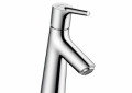 Hansgrohe 72010001 Basin Mixer, Talis S 80, 1.2 gpm Flow Rate, 2-5/8 in H Spout, 1 Handles, Pop-Up Drain, 1 Faucet Holes, Polished Chrome, Function: Traditional