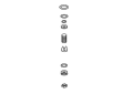 Kohler K-500452 Diverter Rebuild Kit