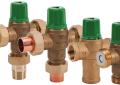 Taco 5003-C3 Lead Free Brass 3/4 inch Sweat Union Thermostatic Mixing Valve