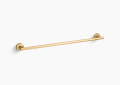 Kohler K-27287-2MB Elate(R) 24" Towel Bar - Vibrant Brushed Moderne Brass