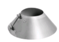 Duravent FSC4 4 inch Stainless Steel Gas Vent Storm Collar