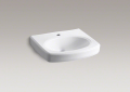 Kohler 2028-1-0 Lavatory Basin, Single-Hole Faucet Drilling