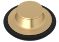 Shaws 744SEG Rohl Cross Collection Disposal Stopper, Gold