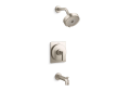 Kohler® TS35917-4G-BN Bath and Shower Trim Kit, 5 gpm Valve, 1.75 gpm Shower, Vibrant Brushed Nickel