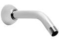 Speakman® S-2500 Shower Arm and Flange, 7 in L, Solid Brass Arm, 45 deg, 2.5 gpm, 1/2 in MNPT Inlet and Outlet, 1 in Dia Hole, Import