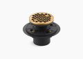 Kohler K-9135-2MB Clearflo Round Design Tile-In Shower Drain - Vibrant Brushed Moderne Brass