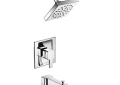 Moen TS3713 90 Degree Moentrol Tub and Shower Valve Trim - Chrome