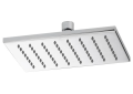 Brizo® 81380-PC Siderna® Raincan Shower Head, 2.5 gpm Flow Rate, 1 Sprays, Ceiling Mount, 8-5/8 x 5-3/4 in Head, Import