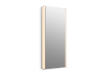 Kohler® 81147-SLE-DA1 Maxstow™ Lighted Medicine Cabinet, 17 in OAW x 40 in OAH, Aluminum, Dark Anodized Aluminum