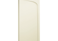 Sterling 72205100-96 35-1/4 inch x 72-1/2 inch Ensemble Series Curve Alcove Shower End Wall Set - Biscuit